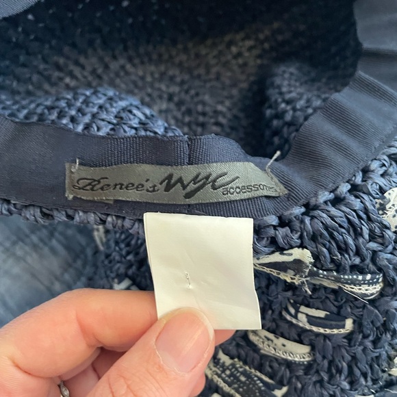 Anthropologie straw sunhat beach hat - Picture 3 of 5